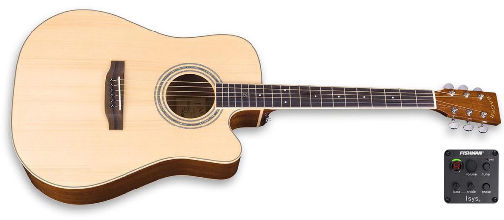 ZAD50CE Solid Spruce/Mahogany Acoustic Electric Natural – DEAL OF THE DAY