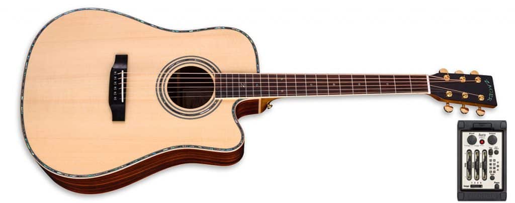 ZAD900CE Solid Spruce/Rosewood Acoustic Electric AURA Pro Series – DEAL OF THE DAY