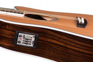 ZAD80CE Solid Cedar/Rosewood Acoustic Electric “AURA” Pro Series Left Handed