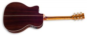 ZAD900CE Solid Spruce/Rosewood Acoustic Electric AURA Smaller “OM” Size