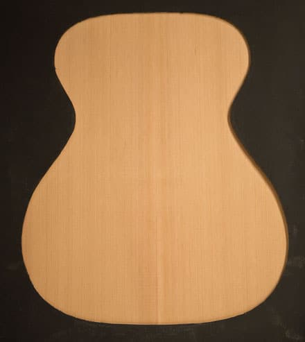 guitar top cedar