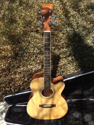 ZAD50CE Left Handed Solid Spruce/Mahogany Acoustic Electric
