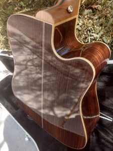 ZAD900CE Left Handed Solid Spruce/Rosewood Acoustic Electric AURA 50th Anniversary Tobacco Sunburst Pro Series