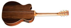 ZAD900CE Solid Spruce/Rosewood Acoustic Electric AURA Smaller “OM” Size Tobacco Sunburst