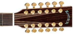 ZAD900CE 12 String Solid Spruce/Rosewood Acoustic Electric AURA Tobacco Sunburst Pro Series