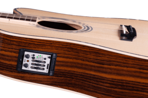 ZAD900CE Solid Spruce/Rosewood Acoustic Electric AURA Left Handed Pro Series