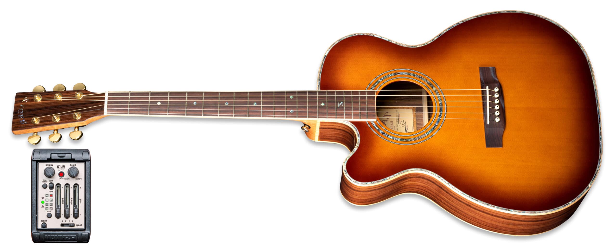 ZAD 900 CE OM Left Handed Sunburst